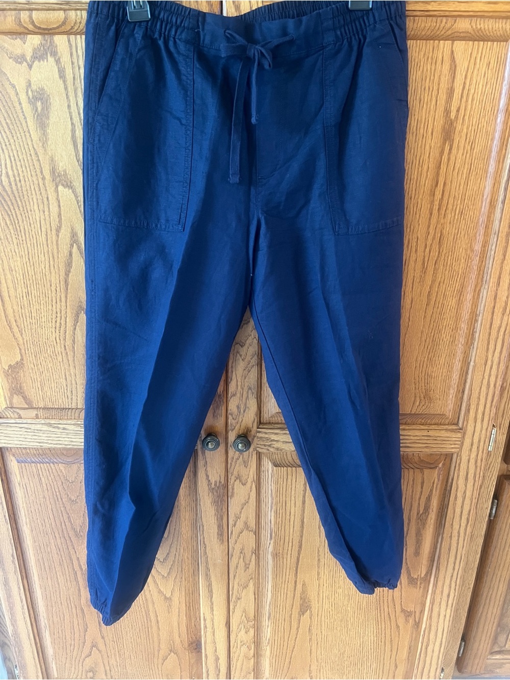 Gap Navy Drawstring Casual Pants